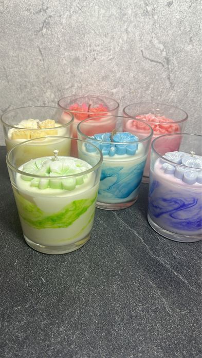 Ароматные подарки к 8 марта, свечи