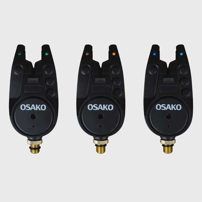 Сигнализатори OSAKO Prologik(3+1 и 4+1) 200м обхват + фенер за палатка