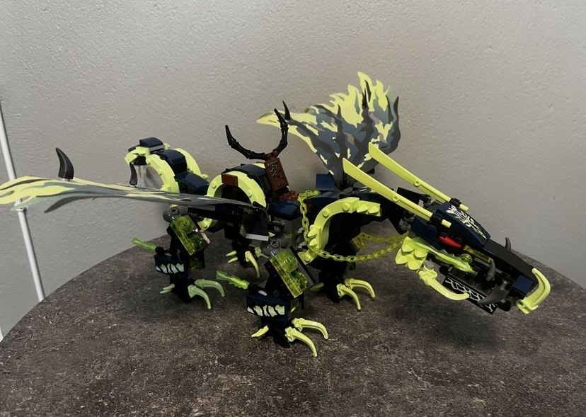 Lego призрачный дракон