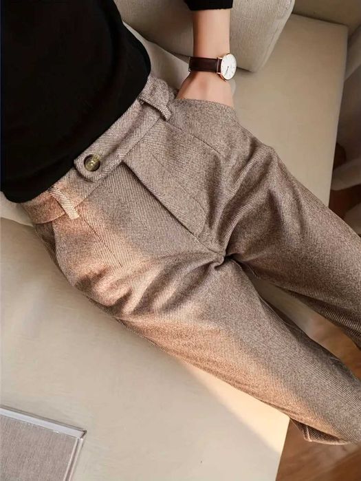 Дамски плътен панталон