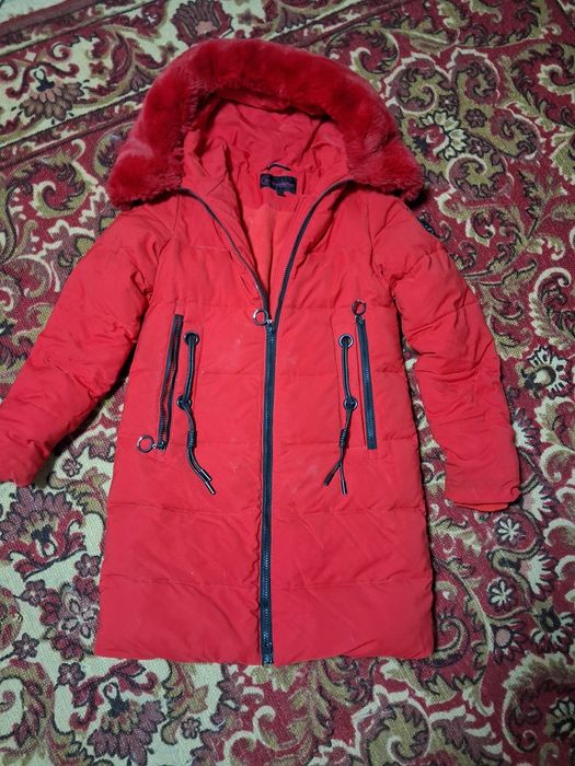 Куртка на девочку зима 10 -11 лет