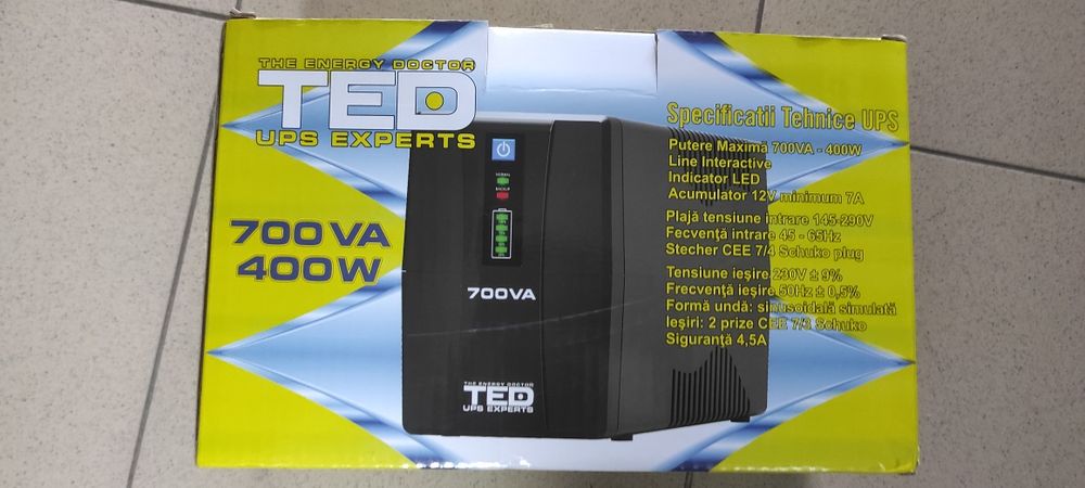 Vând UPS Ted 700VA
