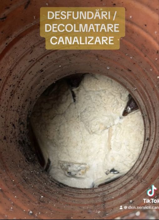 Oferim GARANTIE - Desfundare Canalizare Desfundare WC Desfundare Chiuveta Desfundari conducte  / DESFUNDARE Coloana bloc / Inspectie VIDEO