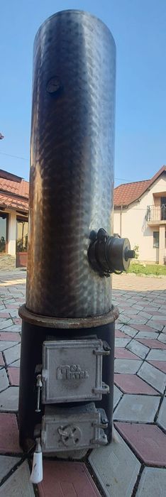Boiler pe lemne perfect funcțional