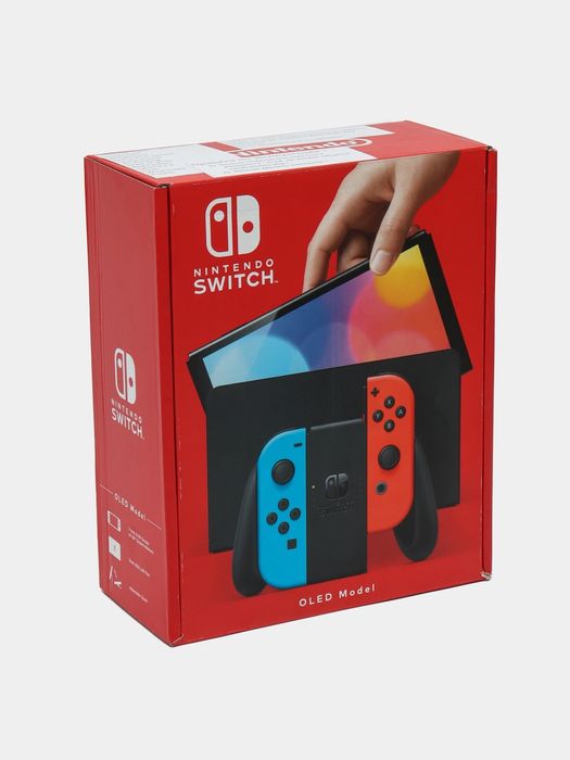 Nintendo switch oled новый+игра в подарок