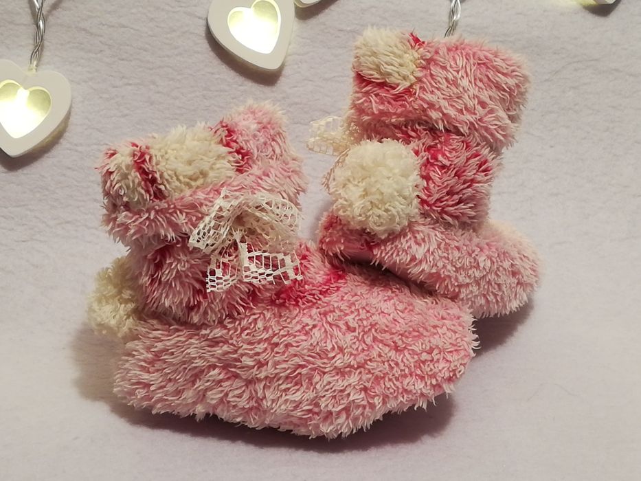 Текстильные домашние угги