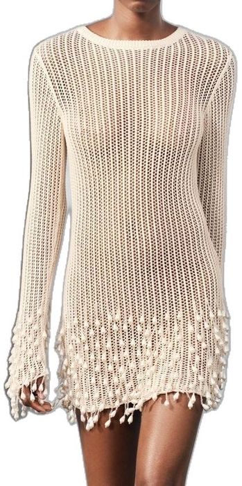 Rochie virala cu perle din zara