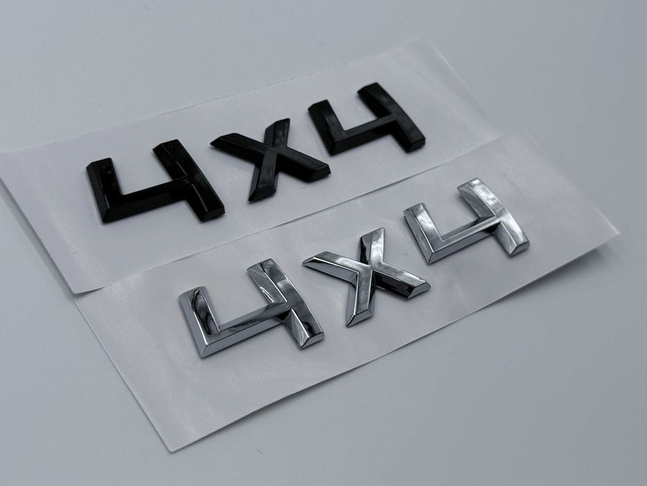 Emblema Compatibila SKODA 4x4 spate negru