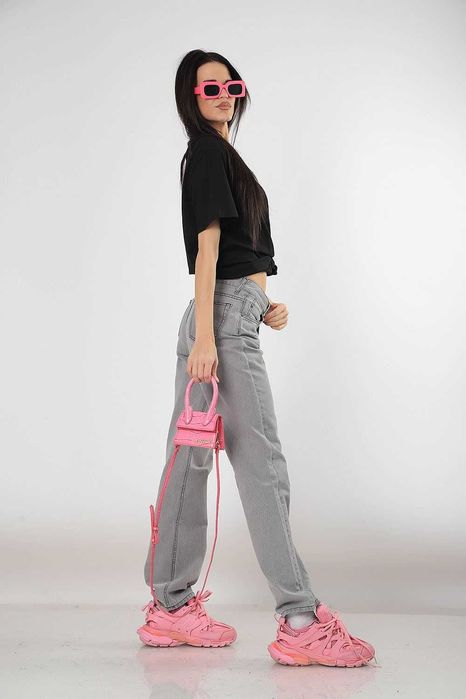 Сиви дънки Grace