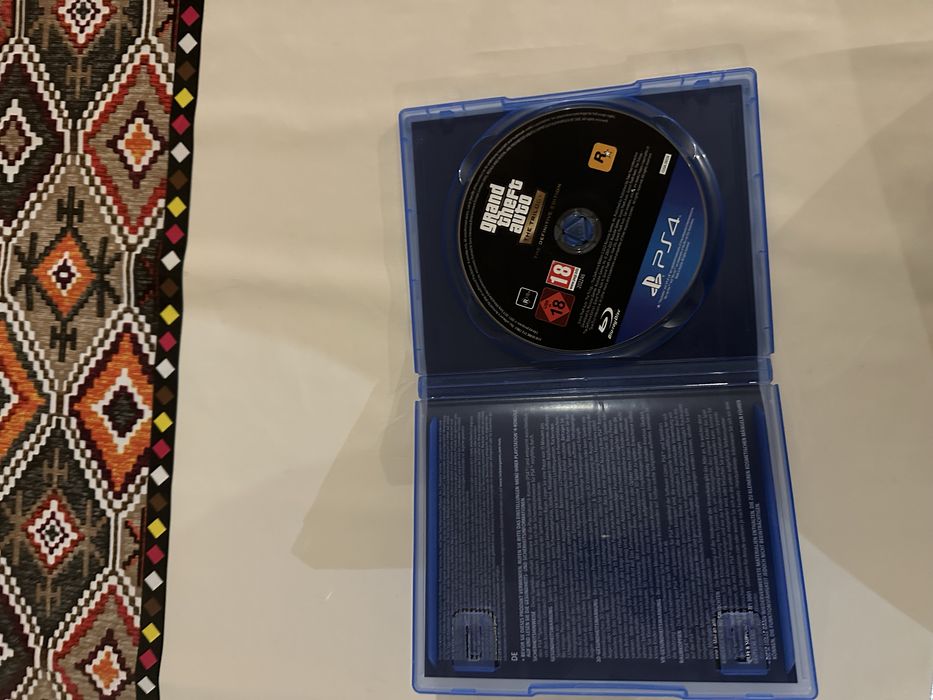 Диск на Пс4 Red Dead Redemption, GTA Trilogy