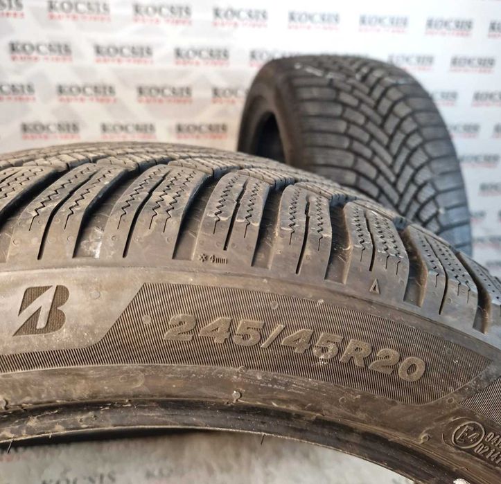 Anvelope second hand iarna m+s 245 45 20 Bridgestone