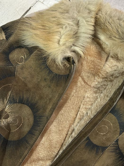 Дубленка женская с рисунком, EROS