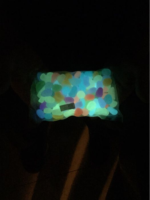 Светещи соларни камъни 150 броя