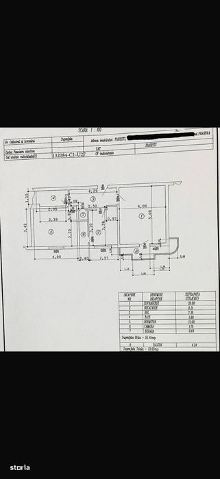 Apartament de doua camere