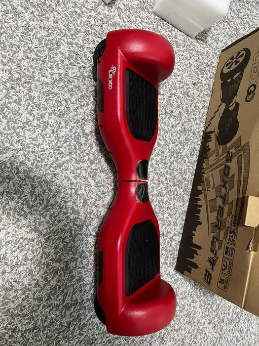 Hoverboard Boxter Lite Lexgo, 2 x 200 W,6.5", viteza 12 km/h, Rosu NOU