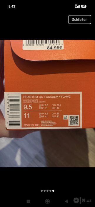 Butsi NIKE Phantom GX II Academy FG/MG