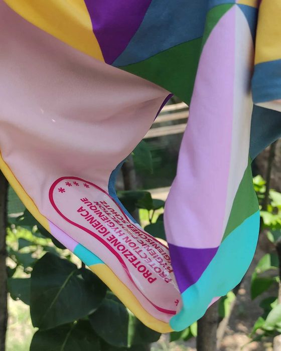 Цетен цял бански с гол гръб "Sugarfree"