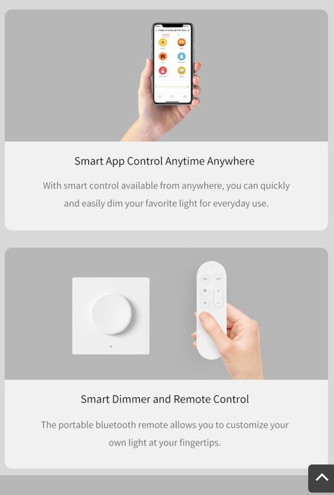 Смарт плафониера Xiaomi Yeelight , Wi-Fi, Гласов контрол, 50W