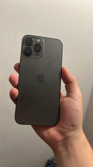 iPhone 13 Pro Max, Black, 256 GB, impecabil.