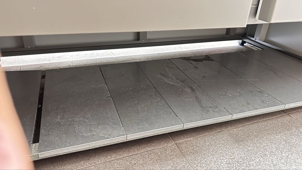 Витрина за топла храна.