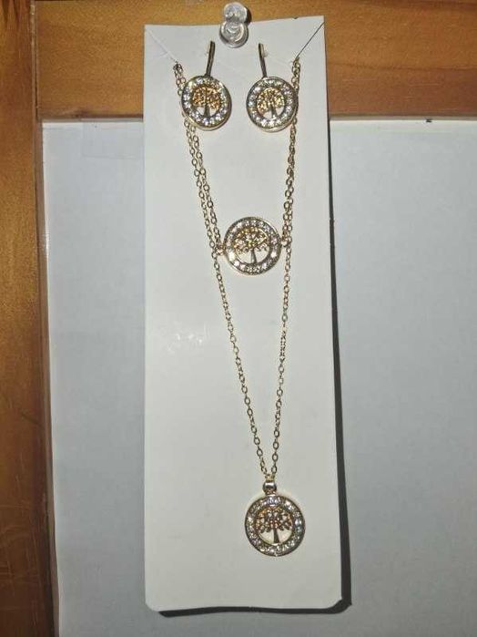Женски дамски комплект бижута дървото на живота
