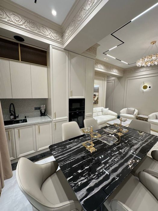 Ипакчилик  Евро дом 450м2  2 сотки 6 комнат