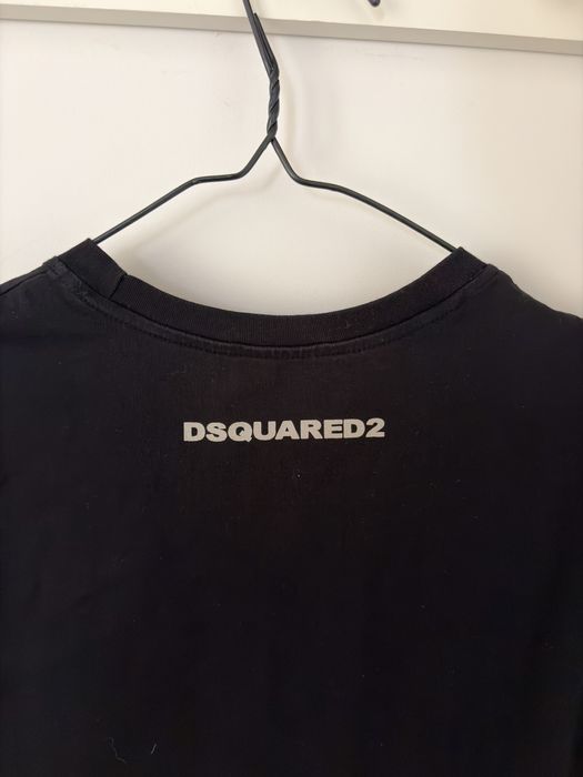 Dsquared2 Дамска Черна Тениска  М-Л