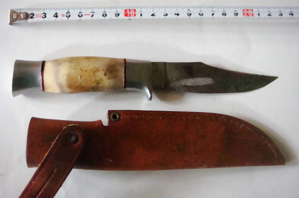 Стар нож за ловци "J.A.Hellberg" Eskilstuna