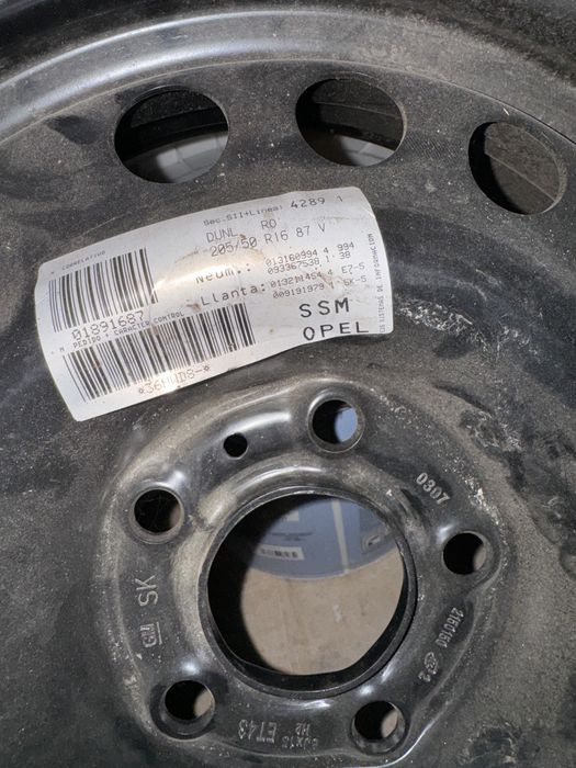 Rezerva Michelin noua  185/60/ R 15