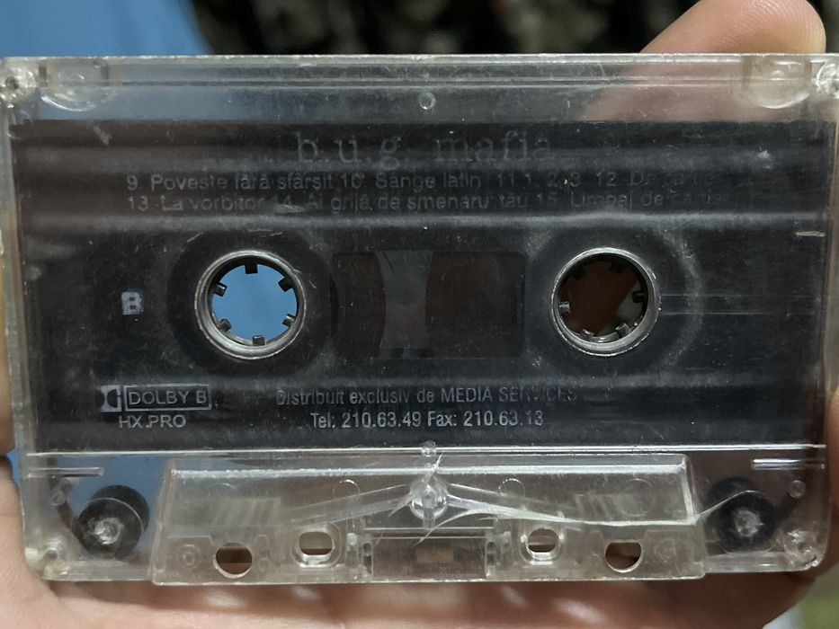 BUG MAFIA - De cartier (1998) / Il-Egal - Timpul se scurge (1998) - Casete audio originale