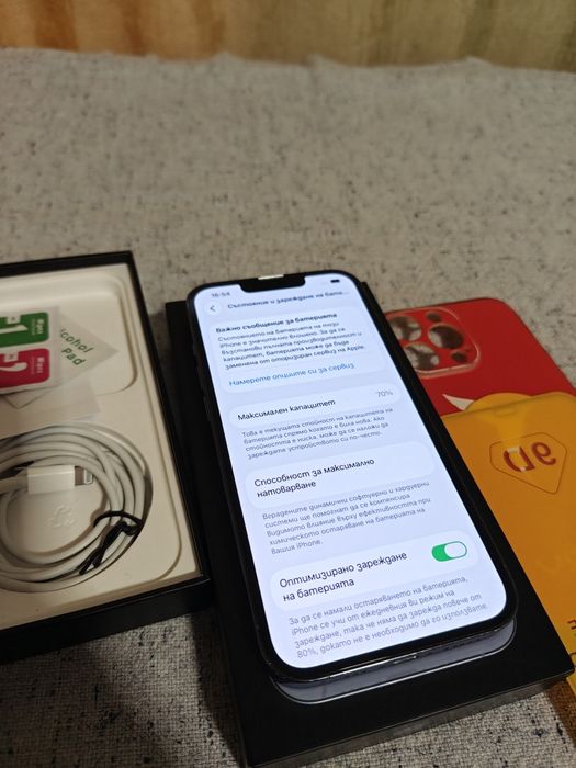 iPhone 13 Pro - 128GB , Sierra Blue - пълен комплект