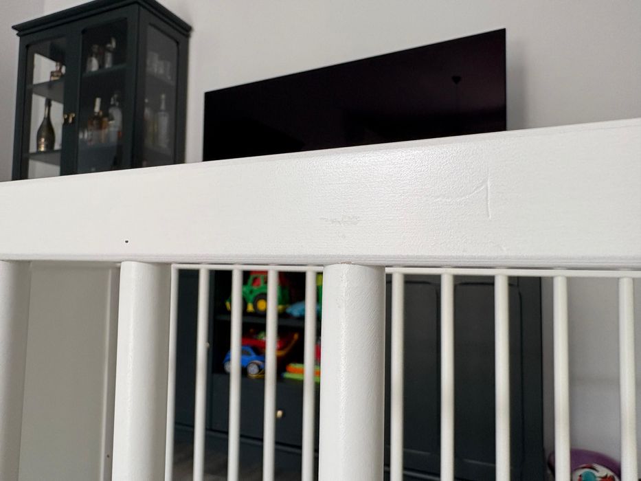 Patut bebe ikea alb SMAGORA