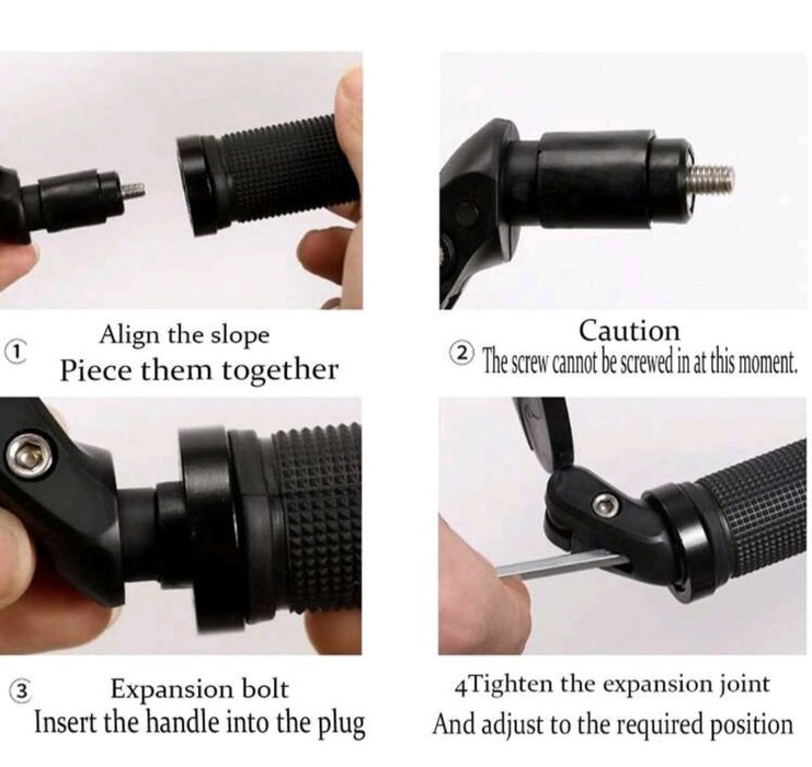 Два броя комплект огледала за велосипеди