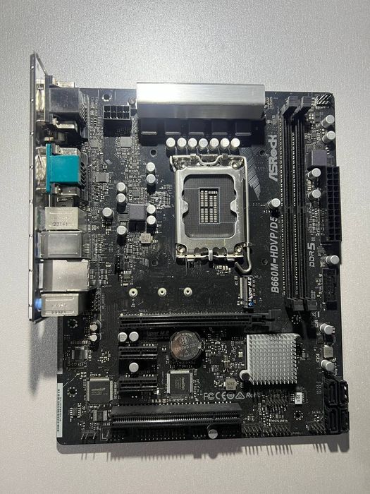 ASRock B660M-HDV/D5 — материнская плата LGA1700, DDR5 Intel 12/13/14