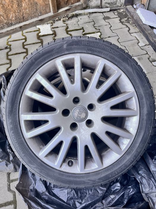 Jante audi R17,anvelope Nokian 225/45Z R17