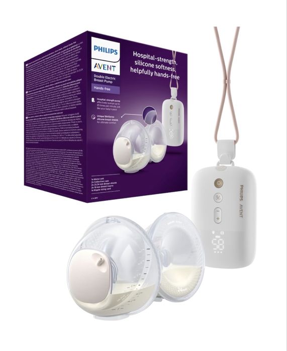 Pompa pentru san dubla handsfree Philips AVENT