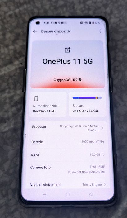 One plus 11 5g,256g