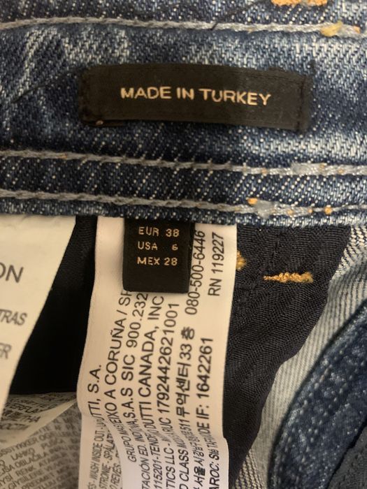 Джинсы  massimo dutti armani exchange