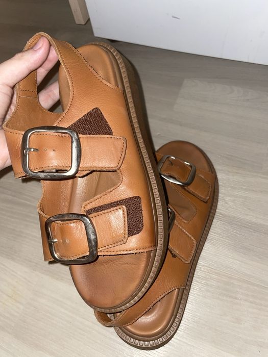Сандали женские , кожа