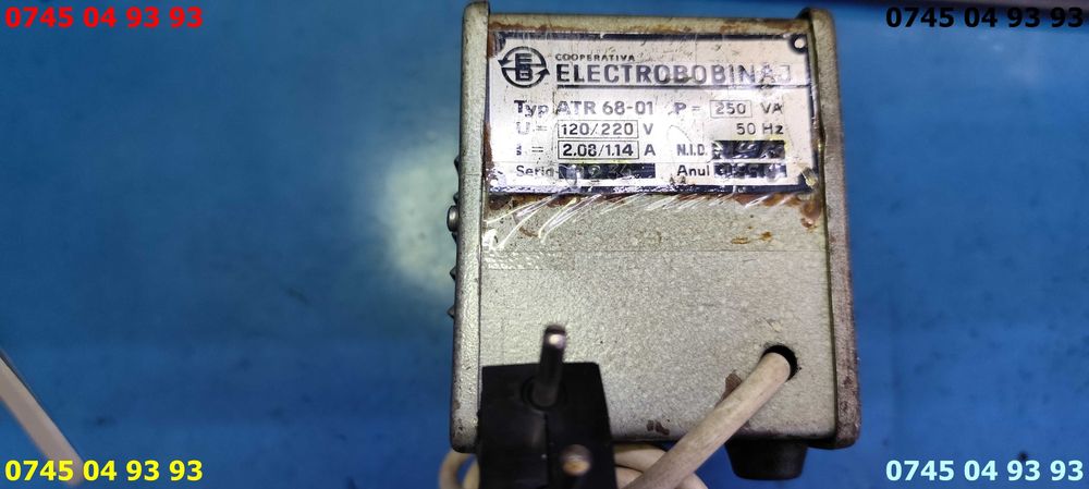 Transformator traf de 110v defect