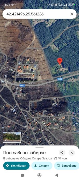 Продава се Парцел в Стара Загора, Македонски - 500 кв.м за 70 €/кв.м - Снимка #1