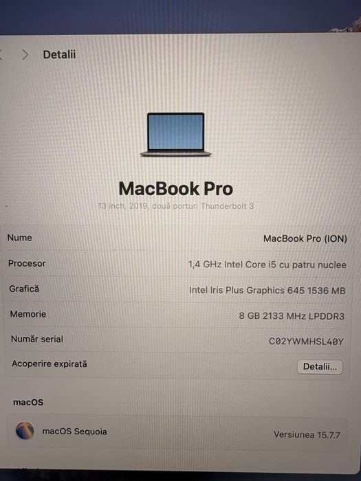 Macbook Pro 2019
