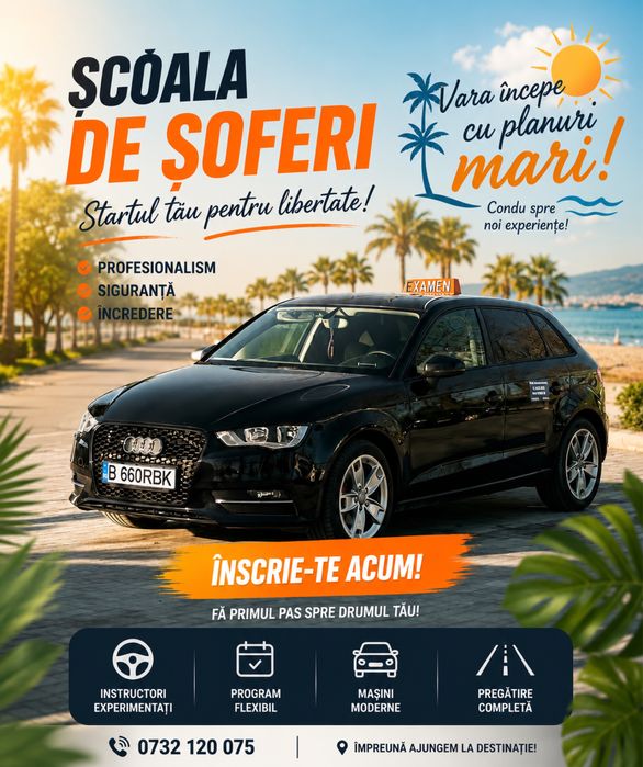 Instructor auto cu experienta Bucuresti/ilfov