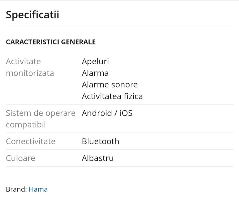 Brățară HAMA -Activ Fitness