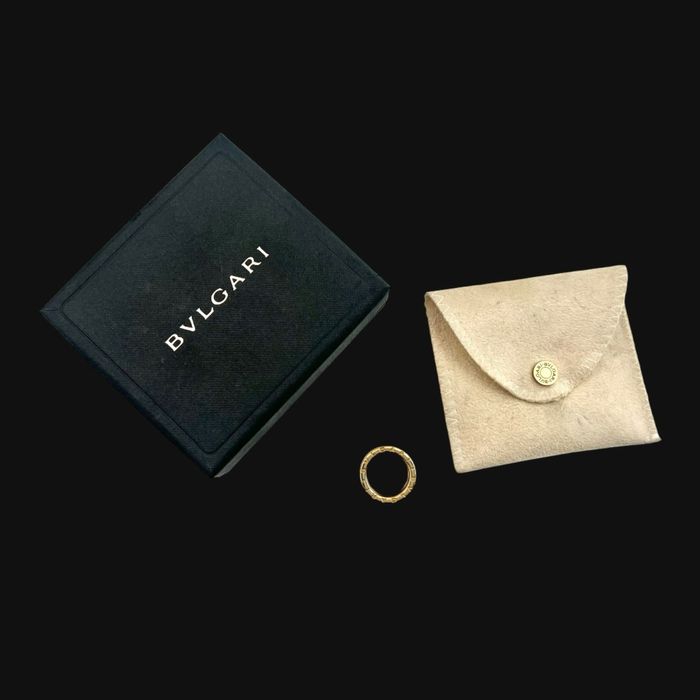 BVLGARI B.zero1 Three-Band Ring 18K Gold дамски пръстен 54