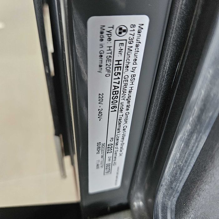 Немска фурна със стъклокерамичен плот Siemens - 2 ГОДИНИ ГАРАНЦИЯ