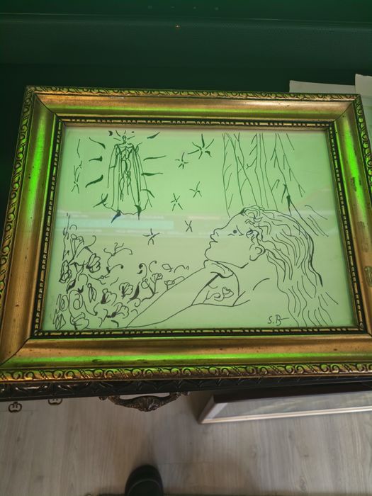 Grafica veche,semnate autori consacrați.