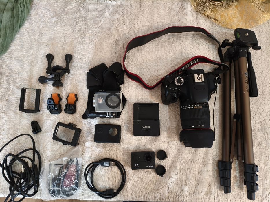 Фотоаппарат Canon 600d, 18-200mm