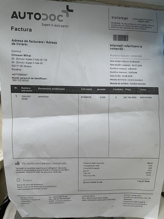 Amortizoare punte fata MEYLE  BMW F31 LCI 320D SPORTLINE