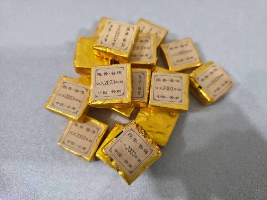 Шу пуэр 2003 года, высший сорт, бесплатная доставка